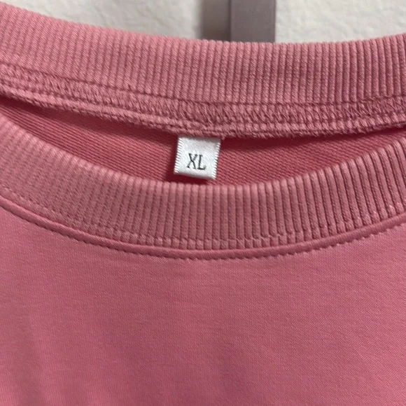 Autumn Harvest Pink Pullover Graphic Print Sweater - Picture 5 of 10